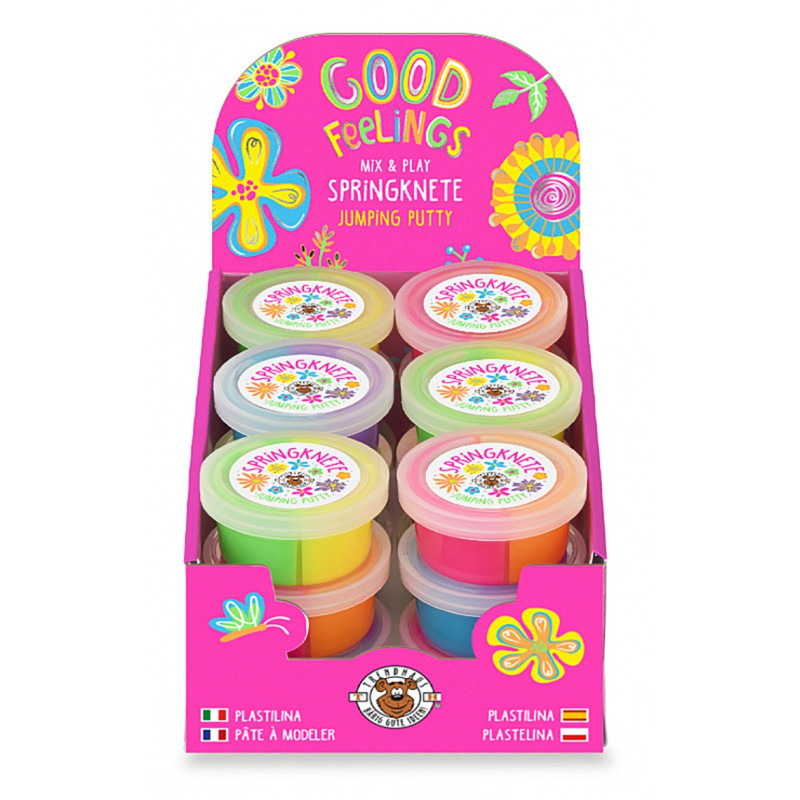 Skacząca plastelina Mix & Play TRENDHAUS GF-6, mix