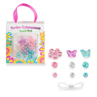 Zestaw biżuterii z pereł TRENDHAUS GF-6, mix kolor