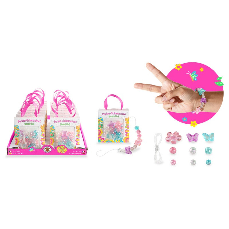 Zestaw biżuterii z pereł TRENDHAUS GF-6, mix kolor