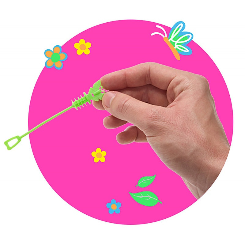 Bańki mydlane dotykowe motylek TRENDHAUS GF-6, mix