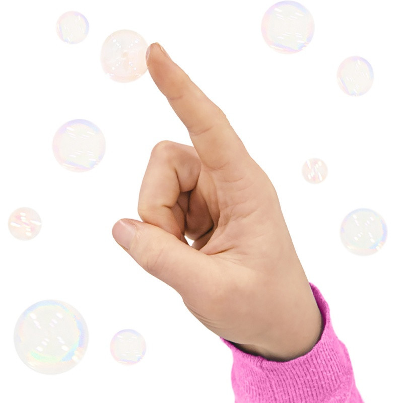 Bańki mydlane dotykowe motylek TRENDHAUS GF-6, mix