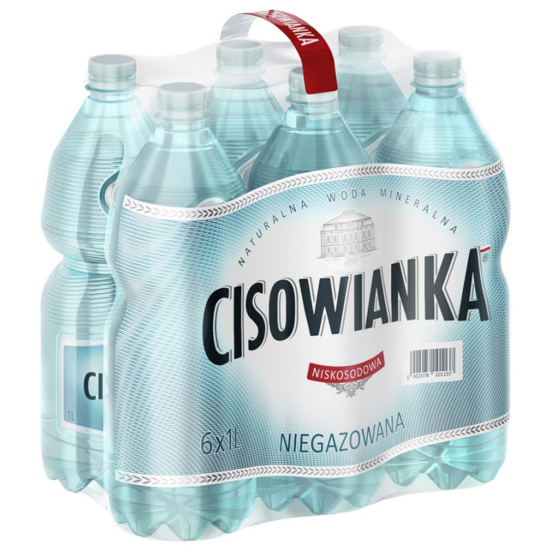 Woda CISOWIANKA, niegazowana, butelka plastikowa,