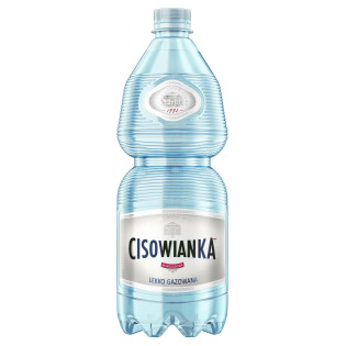 Woda CISOWIANKA, lekko gazowana, butelka plastikow