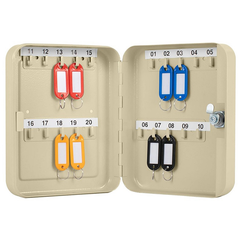 Szafka na klucze Q-CONNECT, na 20 kluczy, 160x200x