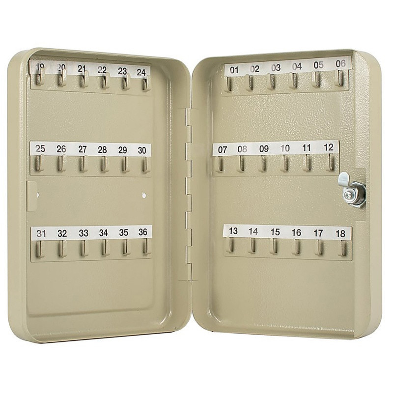 Szafka na klucze Q-CONNECT, na 36 kluczy, 180x250x