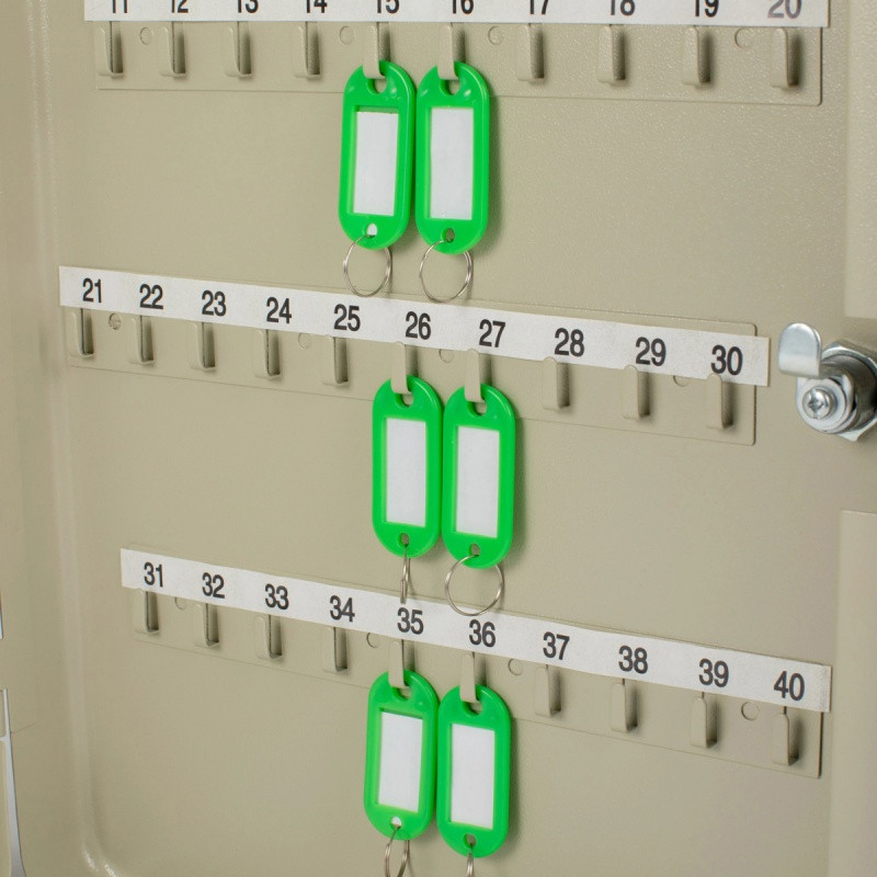 Szafka na klucze Q-CONNECT, na 80 kluczy, 370x280x