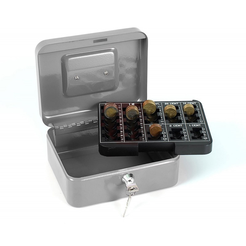 Kasetka na pieniądze Q-CONNECT, średnia, 205x160x9