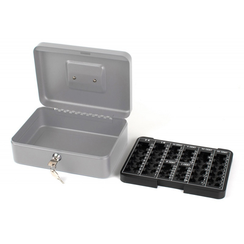 Kasetka na pieniądze Q-CONNECT, duża, 255x200x90mm