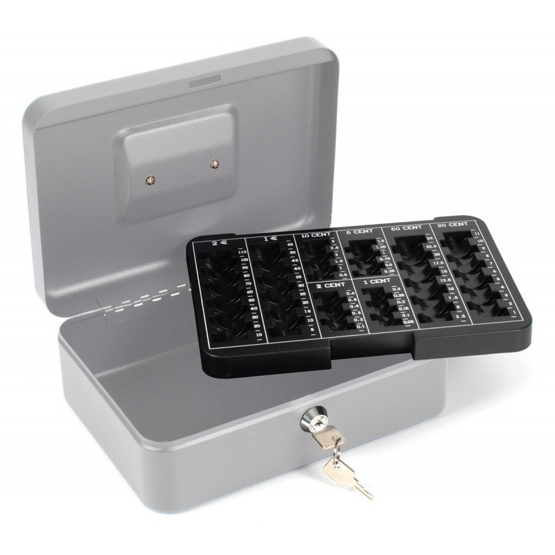 Kasetka na pieniądze Q-CONNECT, duża, 255x200x90mm