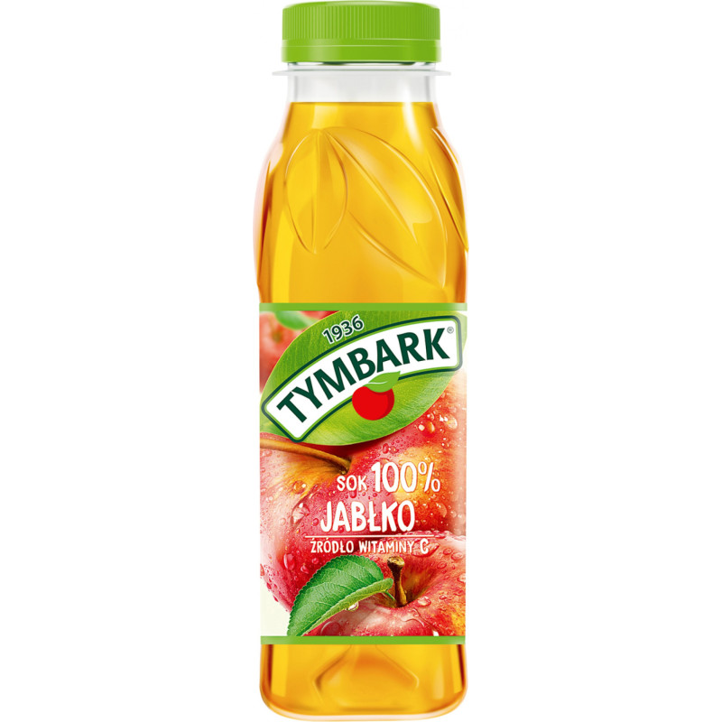 Sok TYMBARK, jabłkowy, 0,3l, kaucja