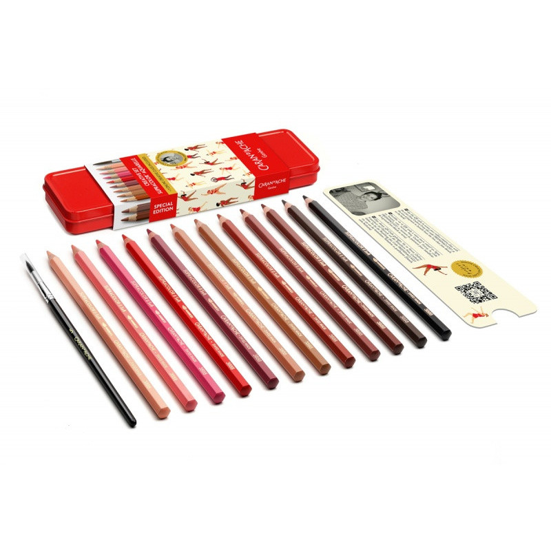 Kredki CARAN D'ACHE Supracolor Nina Cosford, 12 sz