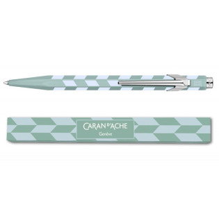 Długopis CARAN D'ACHE 849 Mosaic, water green