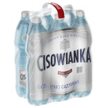 Woda Cisowianka, lekko-gazowana, butelka plastikow