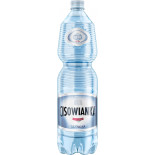 Woda Cisowianka, gazowana, butelka plastikowa, 1,5
