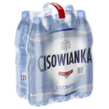 Woda Cisowianka, gazowana, butelka plastikowa, 1,5