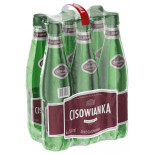 Woda Cisowianka, silnie-gazowana, butelka plastiko