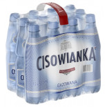 Woda Cisowianka, gazowana, butelka plastikowa, 0,5