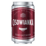 Woda Cisowianka, silnie-gazowana, puszka, 330ml