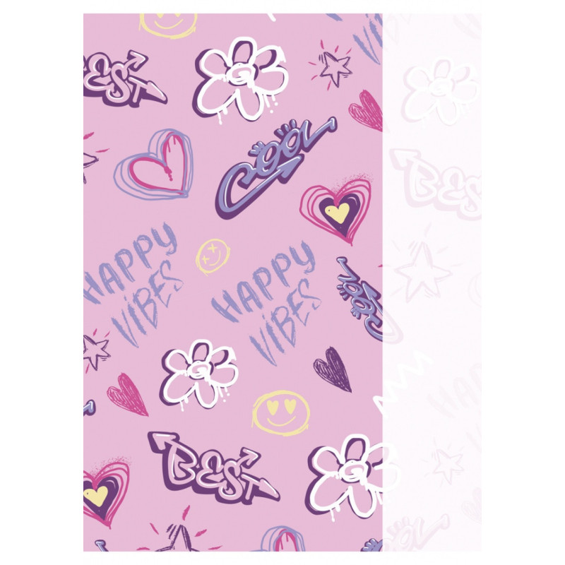 Zeszyt szkolny GIMBOO, A5, w kratkę, 32 kart., 70gsm, mix wzorów