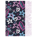 Zeszyt szkolny GIMBOO, A5, w kratkę, 32 kart., 70gsm, mix wzorów