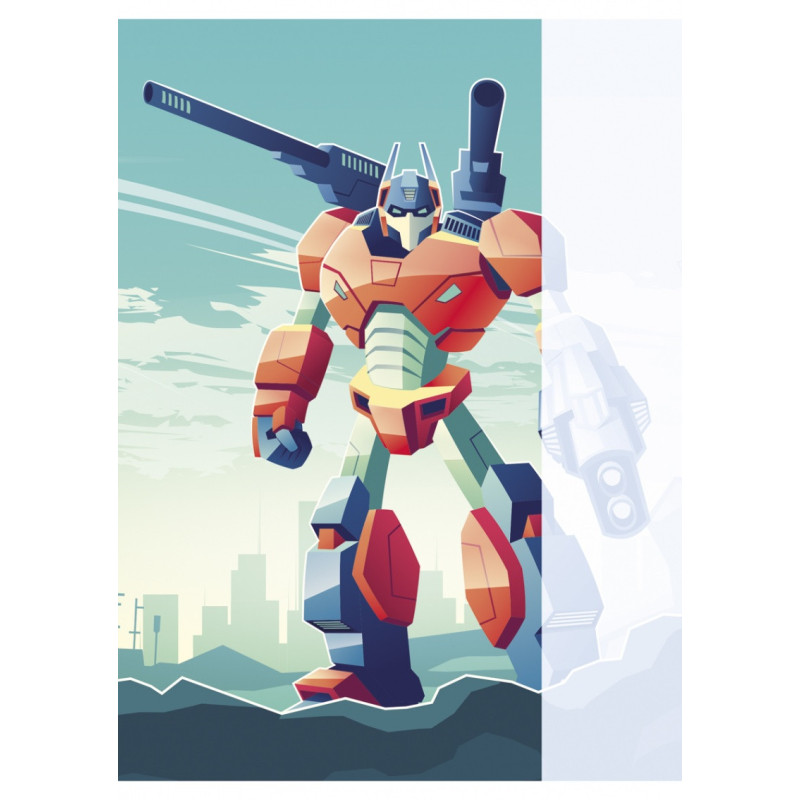 Zeszyt szkolny GIMBOO, A5, w kratkę, 32 kart., 70gsm, mix wzorów