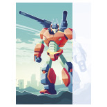 Zeszyt szkolny GIMBOO, A5, w kratkę, 32 kart., 70gsm, mix wzorów