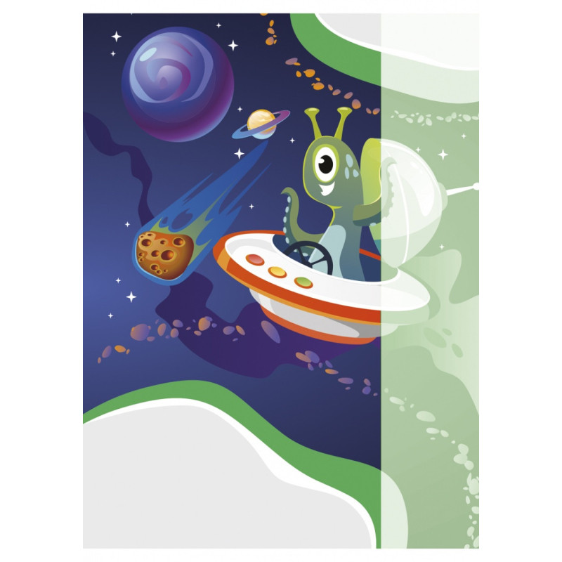 Zeszyt szkolny GIMBOO, A5, w 3 linie, 32 kart., 70gsm, mix wzorów