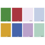 Zeszyt szkolny OFFICE PRODUCTS, A5, w kratkę, 60 kart., 60gsm, mix kolorów