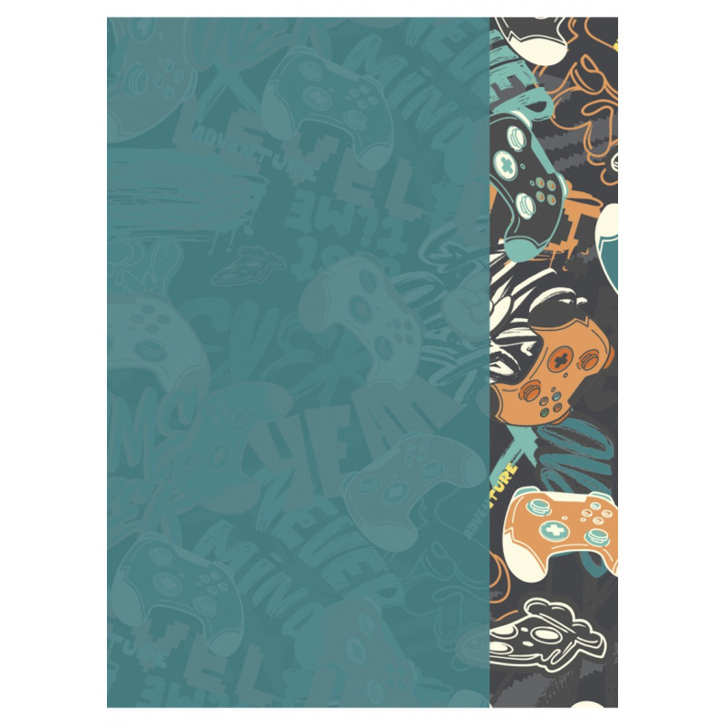 Zeszyt szkolny GIMBOO, A5, w kratkę, 60 kart., 70gsm, mix wzorów