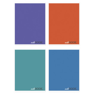 Zeszyt szkolny OFFICE PRODUCTS, A5, w linie, 80 kart., 60gsm, mix kolorów