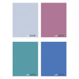 Zeszyt szkolny OFFICE PRODUCTS, A5, w kratkę, 96 kart., 60gsm, mix kolorów