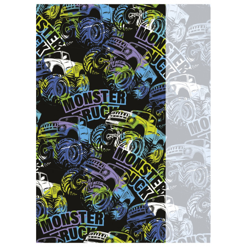 Zeszyt szkolny GIMBOO, A4, w 3 linie, 32 kart., 70gsm, mix wzorów