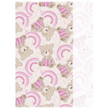 Zeszyt szkolny GIMBOO, A4, w 3 linie, 32 kart., 70gsm, mix wzorów