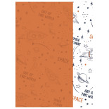 Zeszyt szkolny GIMBOO, A4, w kratkę, 60 kart., 70gsm, mix wzorów