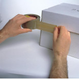 Taśma pakowa do wysyłek SCOTCH® Hot-melt (371), 50mm, 66m, brązowa