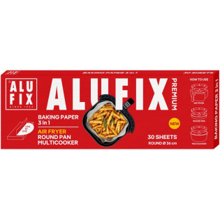 Papier do pieczenia ALUFIX, 3w1, 36cm, 30 arkuszy