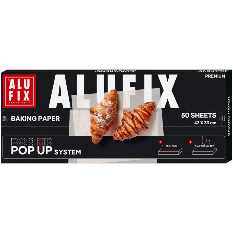 Papier do pieczenia ALUFIX, 33x42cm, 50 arkuszy
