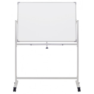 Tablica mobilna suchoś. -magn. OFFICE PRODUCTS, dwustronna, lakierowana, rama aluminiowa, 110x75cm, biała