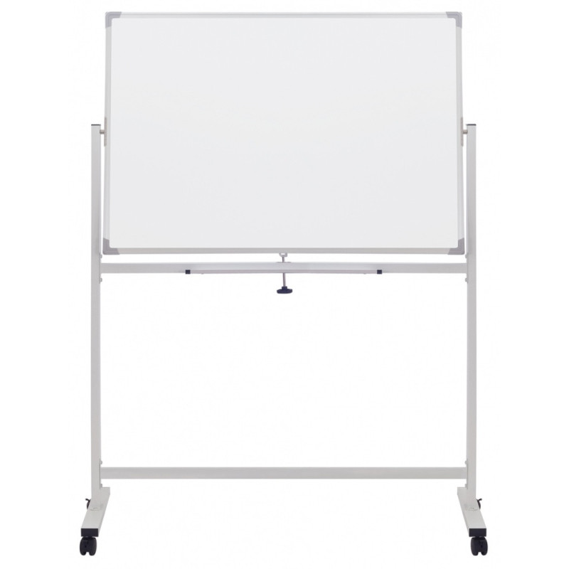 Tablica mobilna suchoś. -magn. OFFICE PRODUCTS, dwustronna, lakierowana, rama aluminiowa, 110x75cm, biała