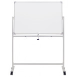 Tablica mobilna suchoś. -magn. OFFICE PRODUCTS, dwustronna, lakierowana, rama aluminiowa, 110x75cm, biała