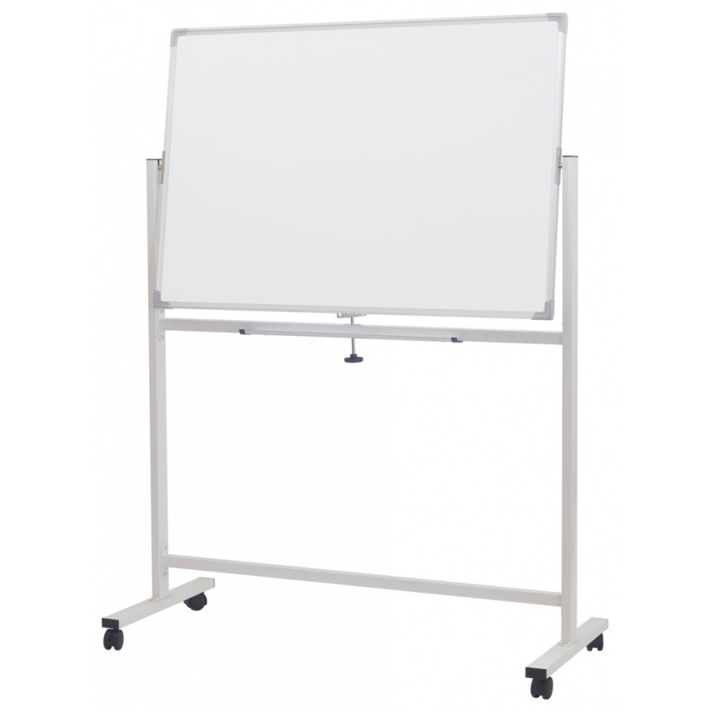 Tablica mobilna suchoś. -magn. OFFICE PRODUCTS, dwustronna, lakierowana, rama aluminiowa, 110x75cm, biała