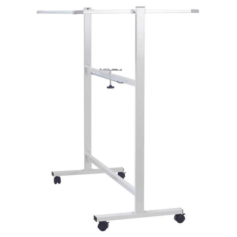 Tablica mobilna suchoś. -magn. OFFICE PRODUCTS, dwustronna, lakierowana, rama aluminiowa, 110x75cm, biała