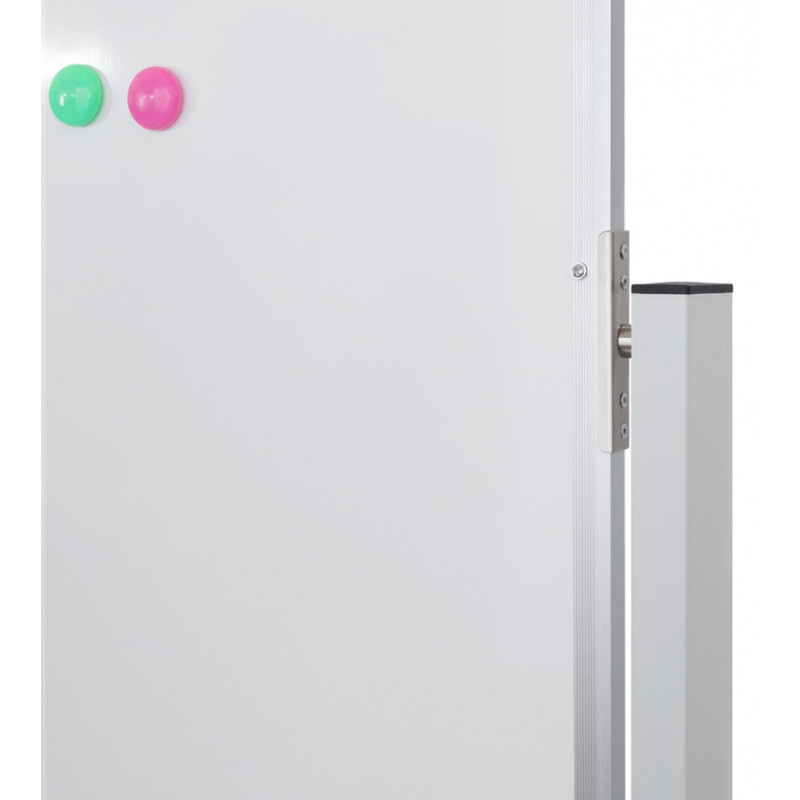 Tablica mobilna suchoś. -magn. OFFICE PRODUCTS, dwustronna, lakierowana, rama aluminiowa, 110x75cm, biała