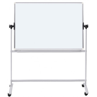 Tablica mobilna suchoś. -magn. OFFICE PRODUCTS, dwustronna, lakierowana, rama aluminiowa, regulacja kąta nachylenia, 180x120cm,