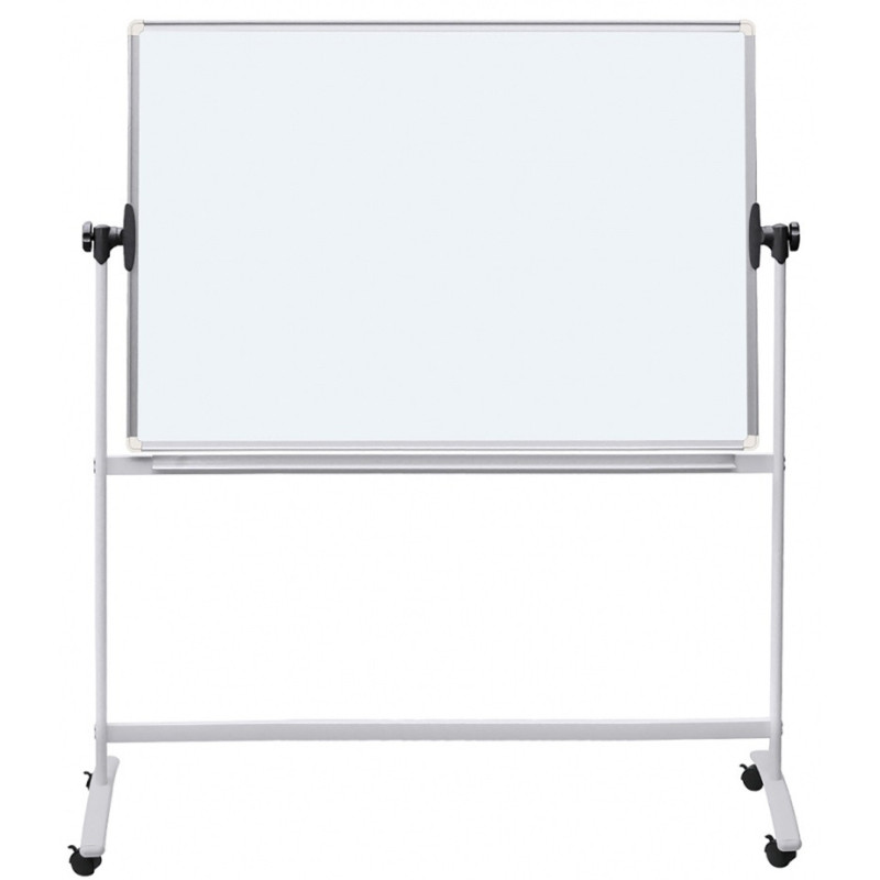 Tablica mobilna suchoś. -magn. OFFICE PRODUCTS, dwustronna, lakierowana, rama aluminiowa, regulacja kąta nachylenia, 180x120cm,