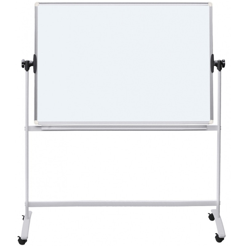 Tablica mobilna suchoś. -magn. OFFICE PRODUCTS, dwustronna, lakierowana, rama aluminiowa, regulacja kąta nachylenia, 200x100cm,