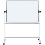 Tablica mobilna suchoś. -magn. OFFICE PRODUCTS, dwustronna, lakierowana, rama aluminiowa, regulacja kąta nachylenia, 200x100cm,