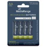 Akumulator MEDIARANGE AA, NiMH, 2000mAh, blister, 4 szt.