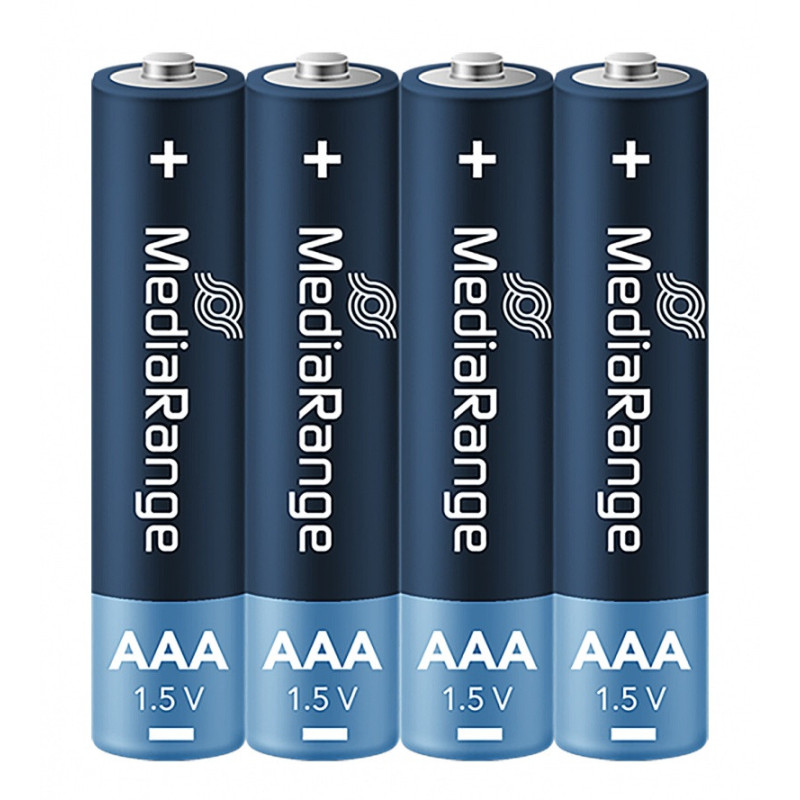 Baterie MEDIARANGE Premium Alkaine, Micro, LR03, 1,5V, blister, 4 szt.