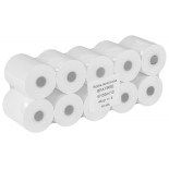 Rolki termiczne OFFICE PRODUCTS, 57mm x 30m, gr. 48 +/- 6, 10 szt., białe